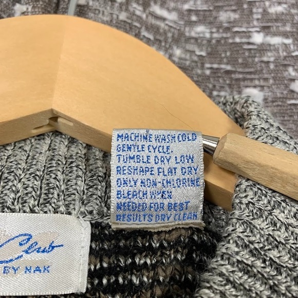 Vintage Men's Wool Blend Sweater Pacific Club By Nak Size L Acrylic Pullover - Picture 7 of 9